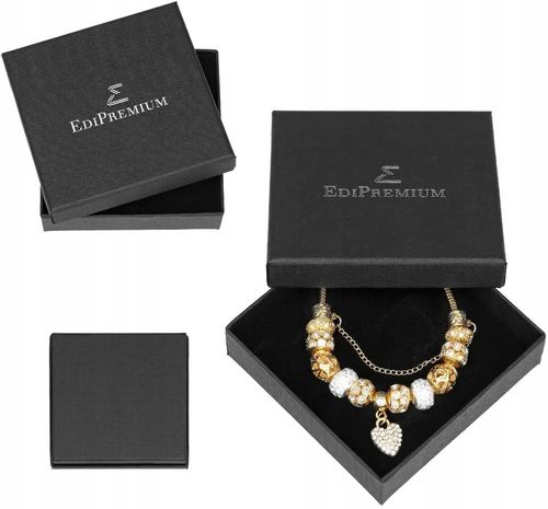 Pudełko Pudełeczko Czarne Na Prezent Bransoletka na Arena.pl