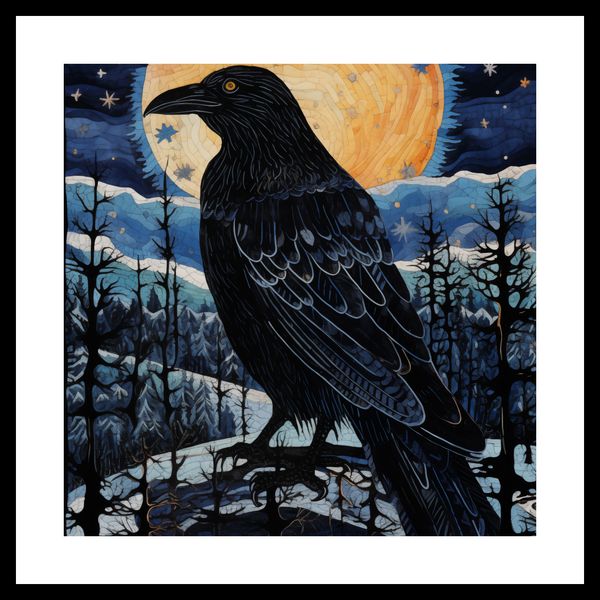 Plakat 30x30cm Kruczy Mąciciel zdjęcie 3