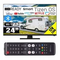 Telewizor do kampera smart tv Tizen OS WiFi 24'' HD Q.Bell DVBT2 230V 12V