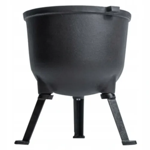 KOCIOŁEK ŻELIWNY GARNEK MYŚLIWSKI CIĘŻKI 15L + GRATIS na Arena.pl