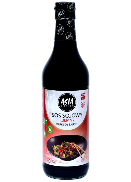 Sos sojowy ciemny 500ml - Asia Kitchen zdjęcie 1