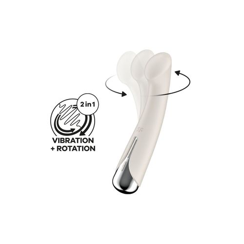 Wibrator punktu G Satisfyer Spinning G-Spot 1 Biały na Arena.pl