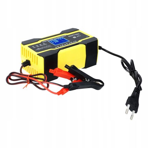 PROSTOWNIK AUTOMATYCZNY AKUMULATOROWY ŁADOWARKA SAMOCHÓD LCD 12V 10A 24V 5A na Arena.pl