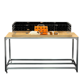 Przezroczysta Klatka Akrylowa dla Gryzoni Modułowa 122x61 cm Bez Bałaganu