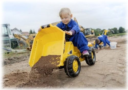 Rolly Toys Traktor Kid Dumper CAT na Arena.pl