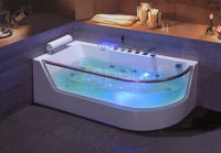 WANNA Z HYDROMASAŻEM 150*75 NOWOŚĆ, SZYBA 10MM, ALUMINIUM WANNA Z HYDROMASAŻEM 150*75 NOWOŚĆ, SZYBA 10MM, ALUMINIUM