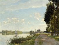 Argenteuil, Claude Monet - plakat 42x29,7 cm
