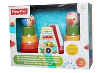 FISHER PRICE Drewniana waga z piramidkami FP1010