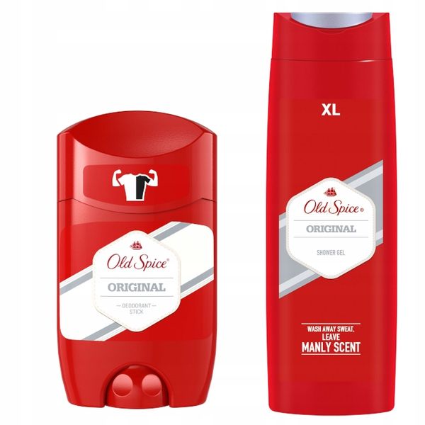 OLD SPICE ORIGINAL ZESTAW SZTYFT 50ml +ŻEL400ml zdjęcie 1