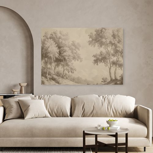 Obraz na płótnie,  Las drzewa natura 120x80 na Arena.pl