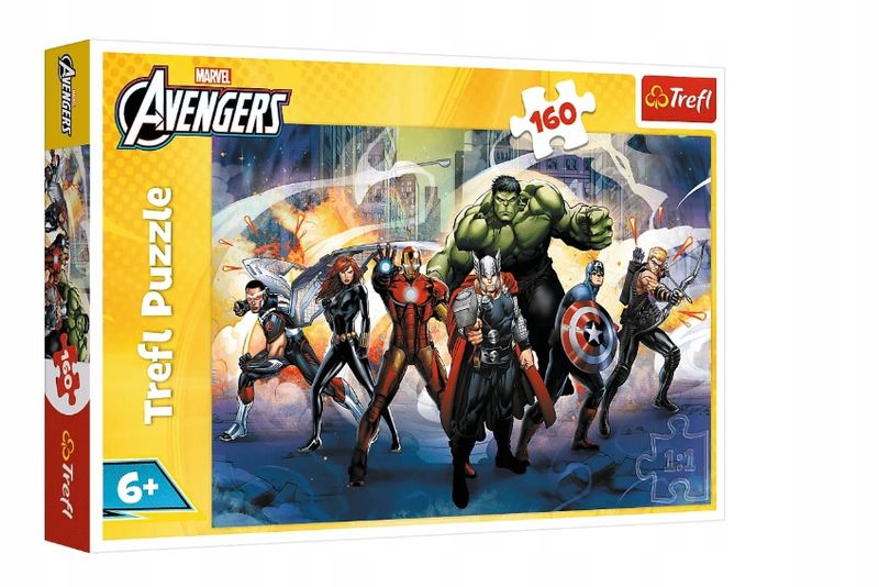 Puzzle 160 Supermoce Avengers 15428 zdjęcie 2