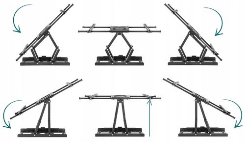 EXTRA MOCNY Uchwyt do Telewizora Wieszak TV 32-85 cal Uniwersalny TEST 60kg na Arena.pl