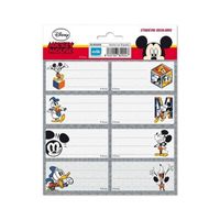 Etykiety na zeszyty Myszka Mickey