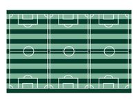 Obrus foliowy boisko piłkarskie piłka nożna, 120x180 cm