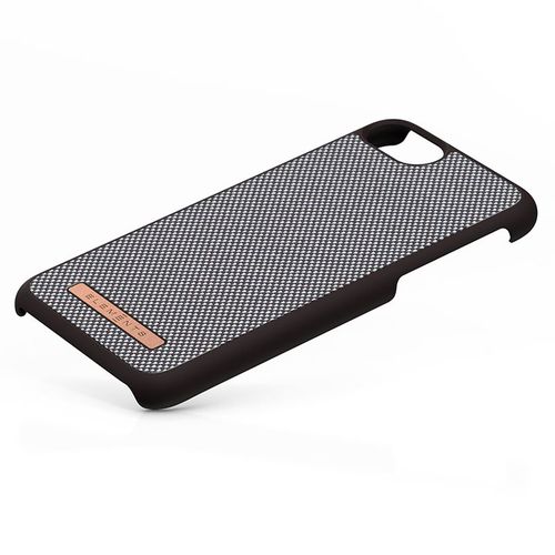 Materiałowe etui do iPhone SE 2020 / 8 / 7 (Dark Brown Pattern 1) na Arena.pl