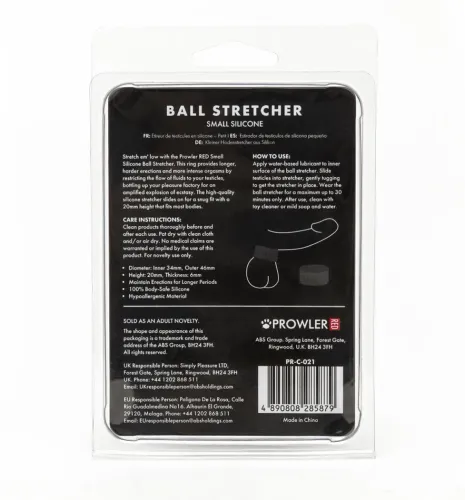 prowler red silikonowy pierścień anatomiczny, mały, kolor czerwony na Arena.pl