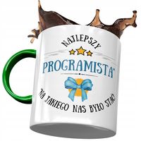 Kubek Dla Programisty Najlepszy Programista Z Nadrukiem Ze Zdjęciem