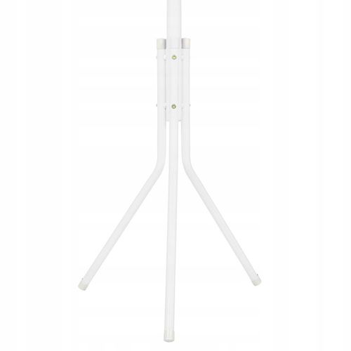 WIESZAK PODŁOGOWY STOJĄCY NA UBRANIA STOJAK METALOWY STABILNY BIALY na Arena.pl