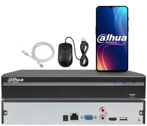 Zestaw Monitoringu 5Mpx Dahua 16x Kamera IPC-HDW1530T-0280B-S6 Aplikacja na Arena.pl