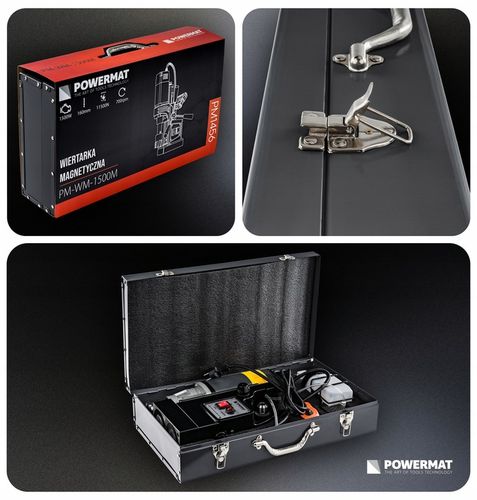 WIERTARKA MAGNETYCZNA 11500N DO METALU STALI SKOK 160 WELDON 19 PM-WM-1500M na Arena.pl