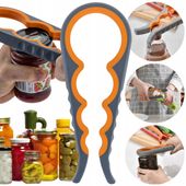 OTWIERACZ SŁOIKÓW BUTELEK NAKRĘTEK UNIWERSALNY 4w1