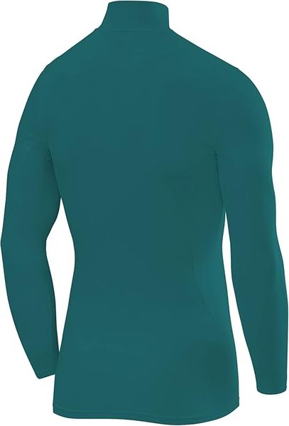 Koszulka Termiczna dla Chłopców Długi Rękaw Kompresyjna Zielona 6 8 Lat S zdjęcie 2