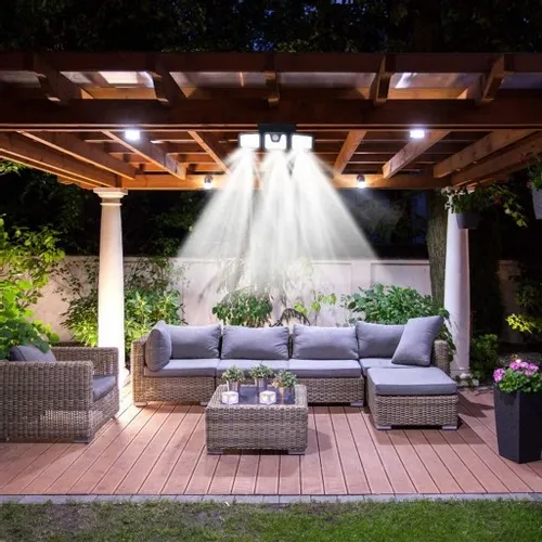 LAMPA Z PANELEM SOLARNA ULICZNA HALOGEN LED SMD na Arena.pl