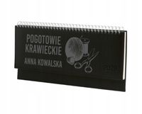 Terminarz krawca 2026 tyg. kalendarz leżący biurkowy z grawerem