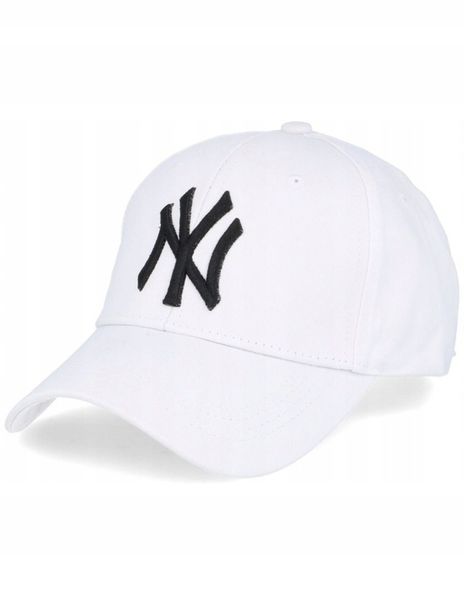 Czapka z daszkiem snapback regulowana biała zdjęcie 1