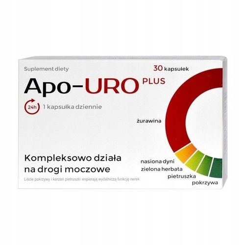 APO-URO PLUS - drogi moczowe pęcherz 30 kapsułek na Arena.pl