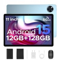 DOOGEE U11 Tablet Android 15 klawiatura/pióro 11“ 16/128GB 2TB 8580mAh OTG