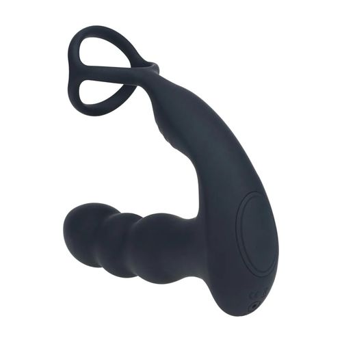 Dual Vibrating Remote Rotating Head Silicone Prostate Stimulator With Cock na Arena.pl