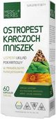 OSTROPEST KARCZOCH MNISZEK Medica Herbs WSPARCIE WĄTROBY Trawienie 60 kaps.