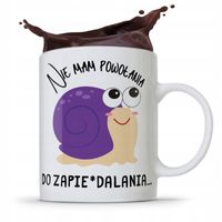 Kubek Prezent Śmieszny Zabawny Nie Mam Powołania Z Nadrukiem Ze Zdjęciem