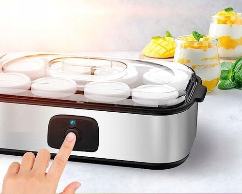 Jogurtownica ZRÓB SOBIE JOGURT DOMOWY x 8 słoiczków bądź i żyj FIT zdrowo na Arena.pl