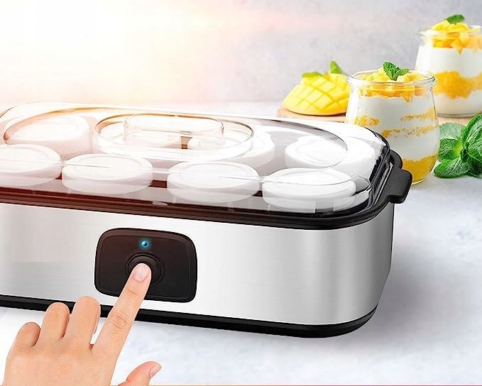 Jogurtownica ZRÓB SOBIE JOGURT DOMOWY x 8 słoiczków bądź i żyj FIT zdrowo zdjęcie 12