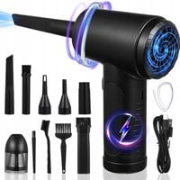 ELEKTRYCZNA DMUCHAWA SPRĘŻONEGO POWIETRZA SPRĘŻARKA POWIETRZA ODKURZACZ 2W1