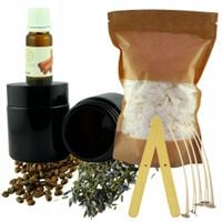 Zestaw prezentowy do robienia 2 swiec sojowych DIY