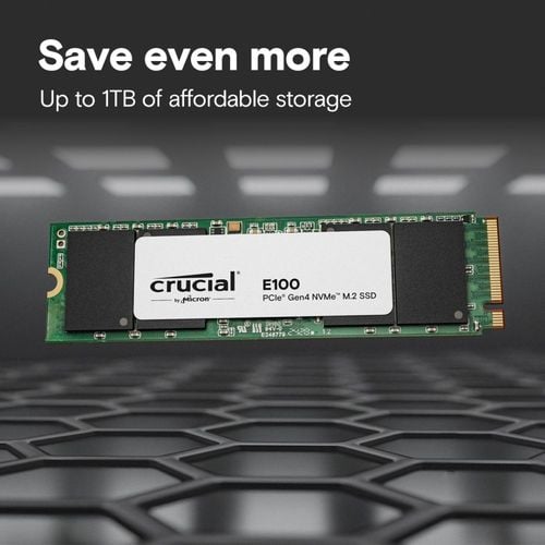 Dysk SSD Crucial 2TB M.2 PCIe Gen4 NVMe E100 na Arena.pl