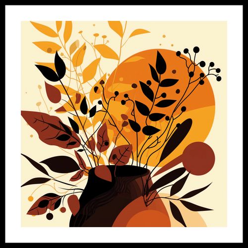 Plakat 40x40cm Bukiet Owoców na Arena.pl