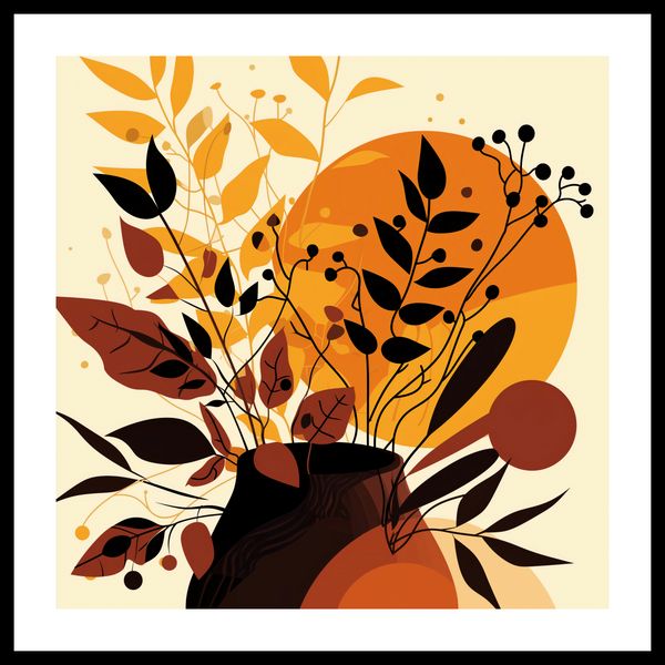 Plakat 40x40cm Bukiet Owoców zdjęcie 3