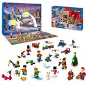 KALENDARZ ADWENTOWY LEGO CITY NA 2024 ROK FIGURKI AKCESORIA NA PREZENT
