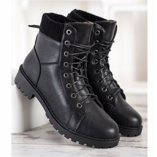 Sznurowane Traperki r.39 na Arena.pl