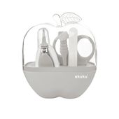 Duży zestaw do pielęgnacji dziecka 5 akcesoriów z ETUI - APPLE CASE