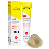 ALFAPARF YELLOW Farba do włosów 10.1 - Najjaśniejszy popielaty blond 100ml