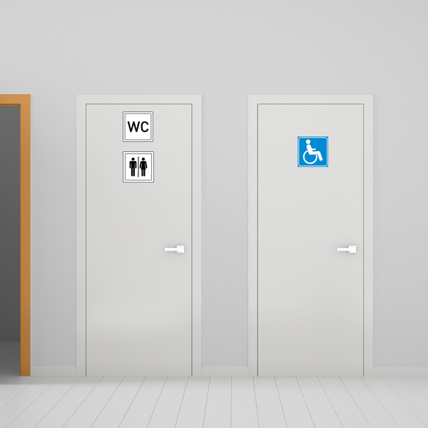 Naklejka WC 1 szt zdjęcie 3