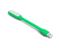 es175z venus lampka led zielona do laptopa usb