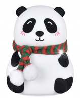 LAMPKA NOCNA LED-owa PANDA ZMIENIAJĄCA KOLORY