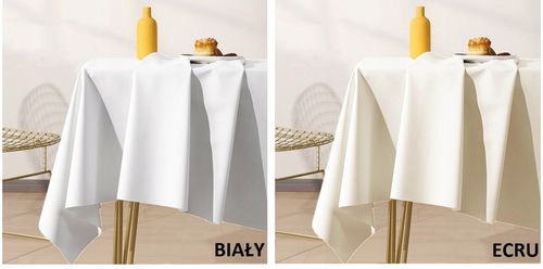 OBRUS GŁADKI ETHERAL MATOWY GRUBY 140x300 KOLORY na Arena.pl