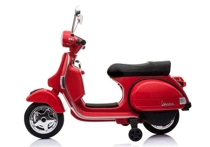 Skuter na Akumulator Vespa Czerwony zdjęcie 3